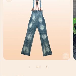 Kelis farm girl overalls